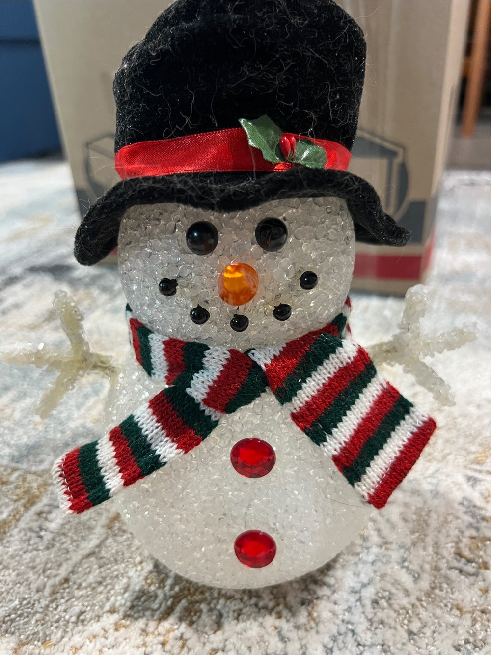 Light up Christmas snowman decoration z28